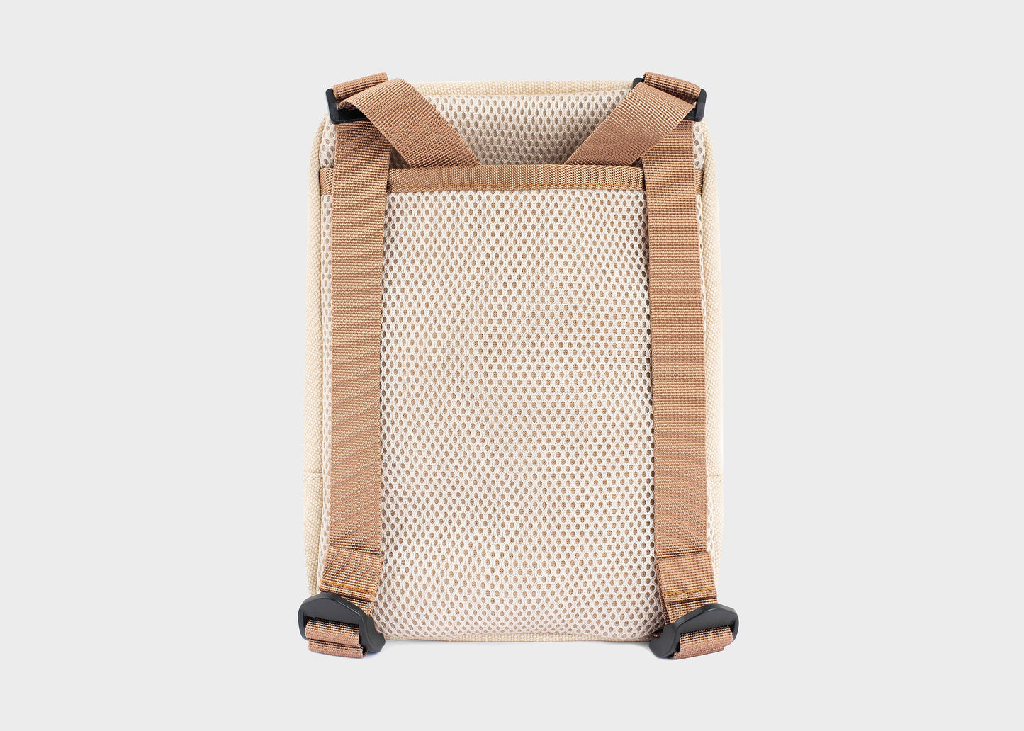 Front/Shoulder Bag - Beige / Green / Black